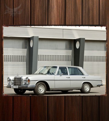Металлическая табличка Mercedes-Benz 300SEL 6.3 (W109)